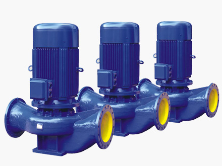 ISG立式单级单吸空调循环管道离心泵